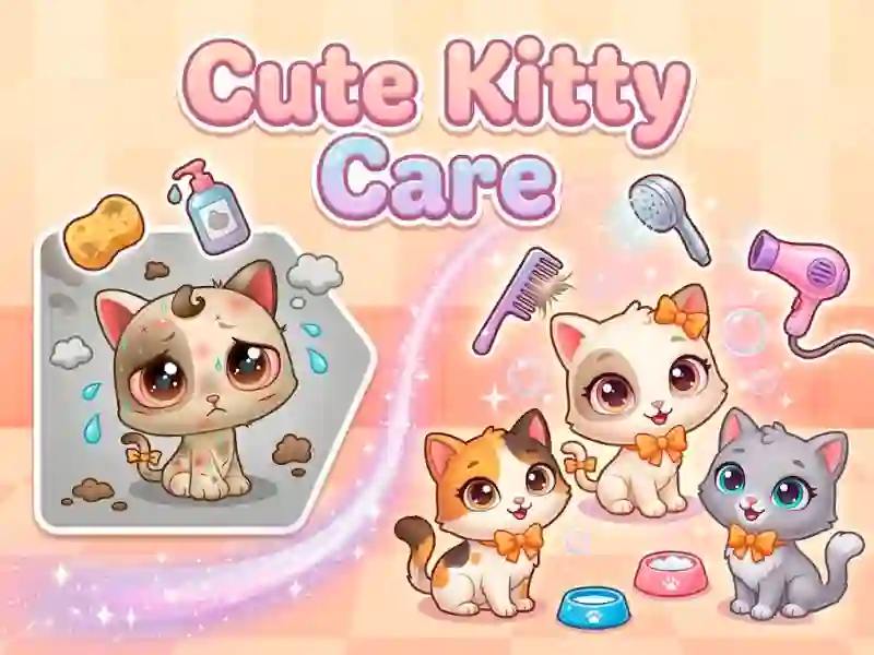 Игра Cute Kitty Care онлајн