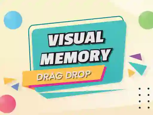 Игра Visual Memory Drag Drop онлајн
