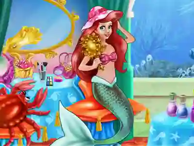 Игра Mermaid Makeup Room онлајн