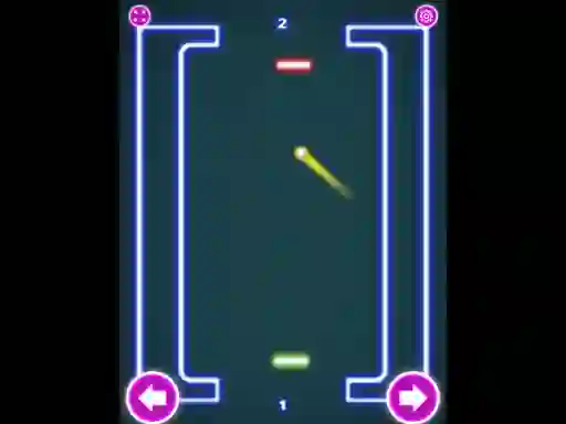 Игра Pong Neon онлајн