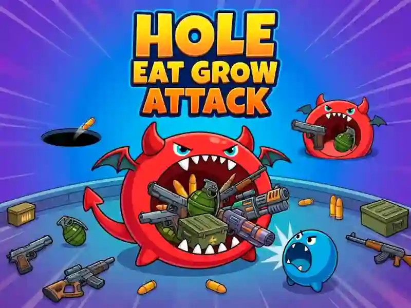 Игра Hole Eat Grow Attack онлајн