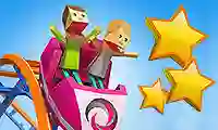 Игра Rollercoaster creator express онлајн