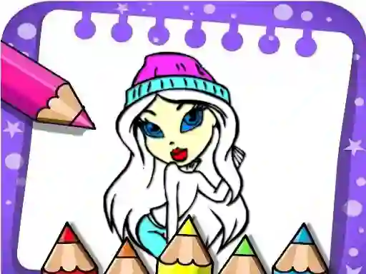 Игра Easy Bratz Coloring онлајн