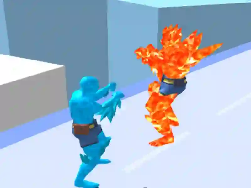 Игра Hero Transform Run онлајн