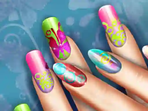 Игра Floral Realife Manicure онлајн