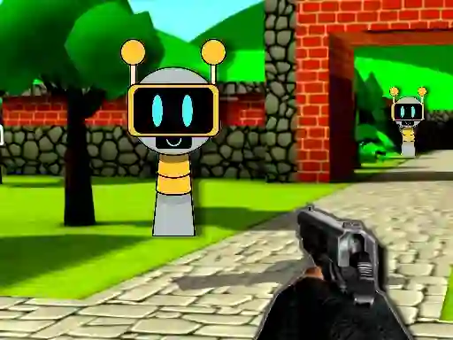 Игра Sprunki 3D Shooter онлајн