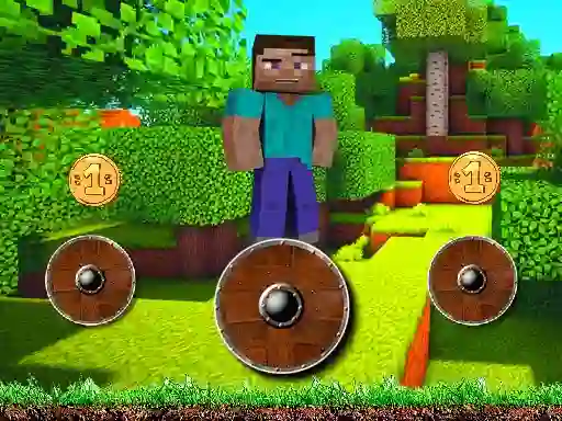 Игра Mineblock Rotate and Fly Adventure онлајн