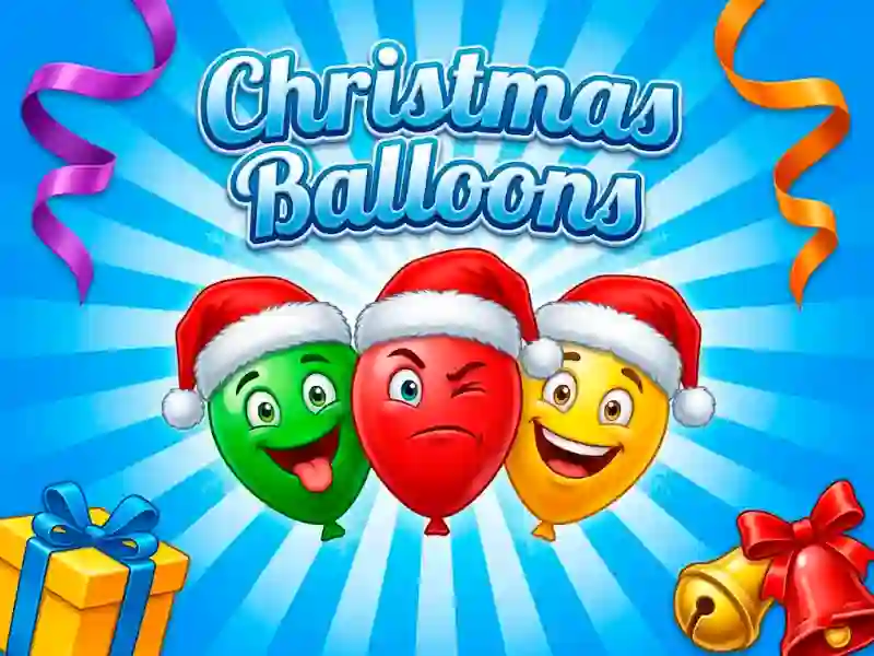 Игра Christmas Balloons онлајн