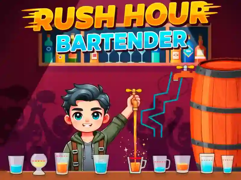 Игра Rush Hour Bartender онлајн