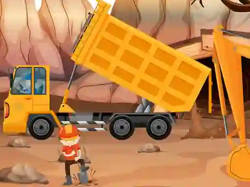 Игра Dump Trucks Hidden Objects онлајн