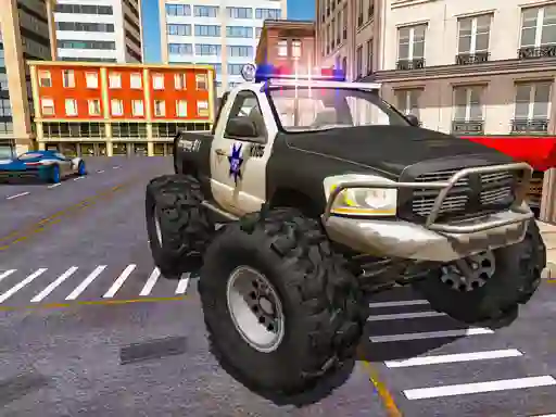 Игра Police Truck Driver Simulator онлајн