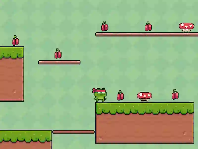 Игра Frog Adventure онлајн