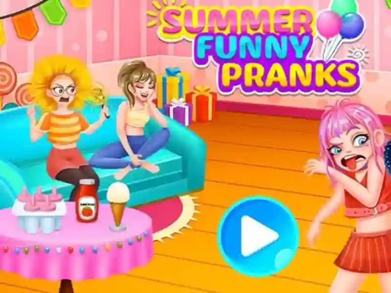Игра Summer Funny Pranks онлајн