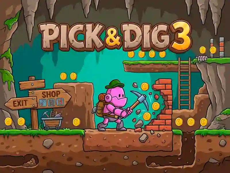Игра Pick & Dig 3 онлајн