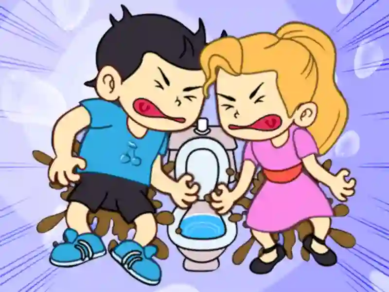 Игра Toilet Rush Race: Draw Puzzle онлајн