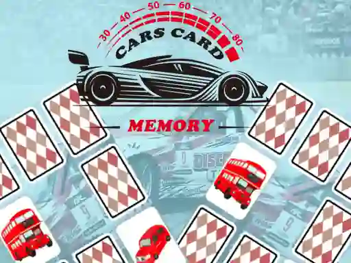 Игра Cars Card Memory онлајн