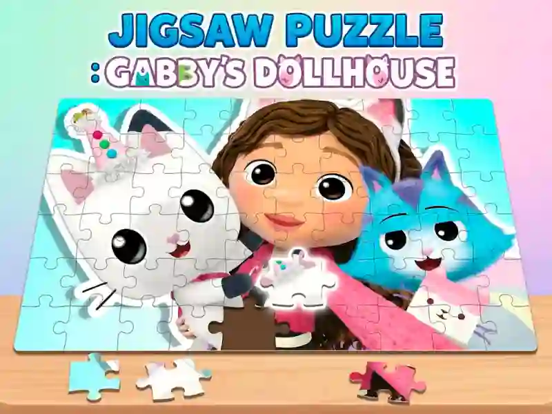 Игра Jigsaw Puzzle: Gabby's Dollhouse онлајн