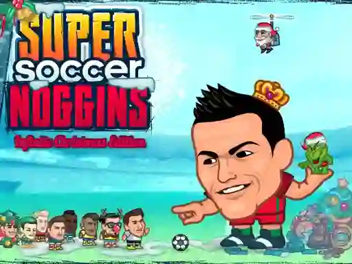 Игра Super Soccer Noggins Xmas Edition онлајн
