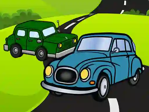 Игра Cartoon Car Jigsaw онлајн