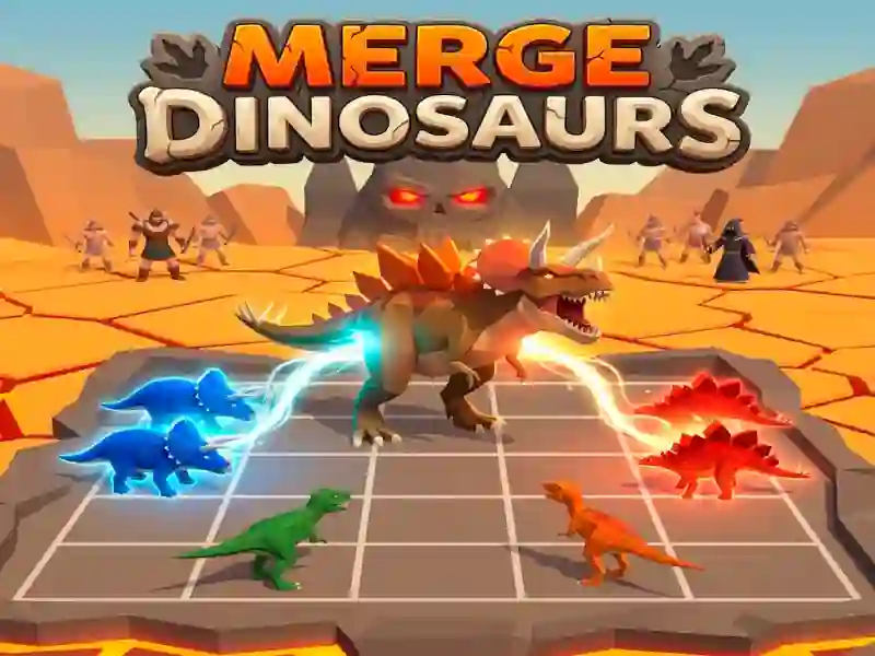 Игра Merge Dinosaurs онлајн