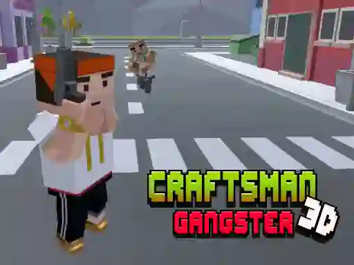 Игра CraftsMan 3D Gangster онлајн