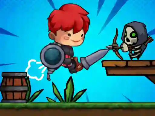 Игра Red Hair Knight Tale онлајн