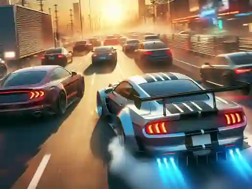 Игра Crazy City Race онлајн