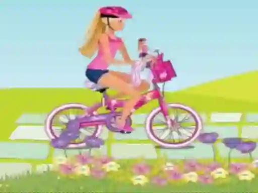 Игра BARBIE RIDES A BIKE онлајн