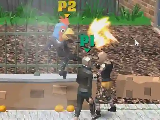 Игра Double Street Fight онлајн