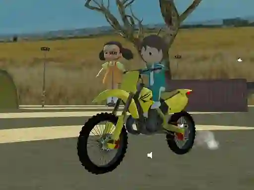 Игра MSK Squid Game Motorcycle Stunts онлајн