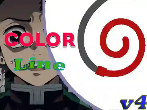 Игра coloring lines v4 онлајн