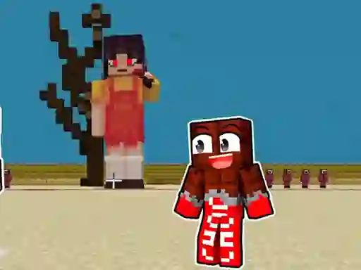 Игра Squid Game Minecraft онлајн