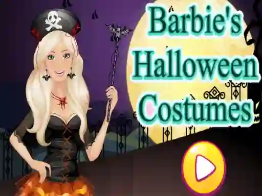 Игра Barbie Halloween Costumes онлајн