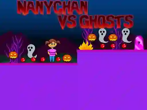 Игра Nanychan vs Ghosts онлајн