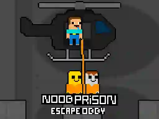 Игра Noob Prison Escape Obby онлајн