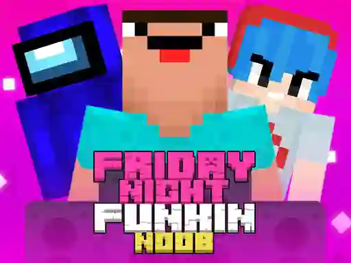 Игра Friday Night Funkin Vs Noobs онлајн