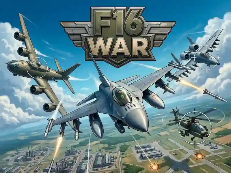 Игра F16 War онлајн