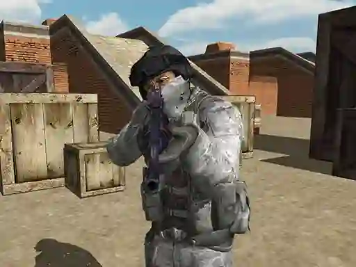Игра Counter City Strike Commando Action онлајн