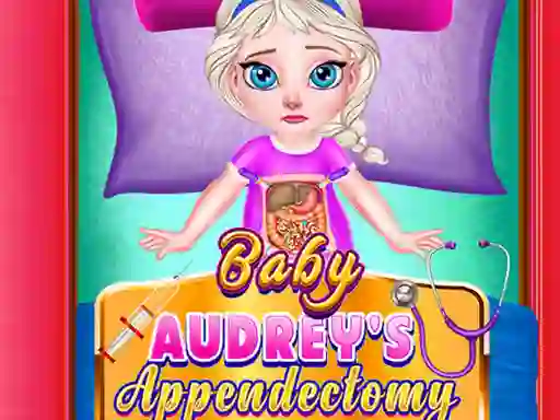 Игра Baby Audrey Appendectomy онлајн