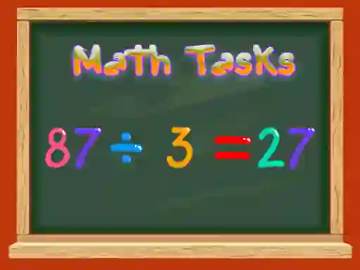 Игра Math Tasks True or False онлајн
