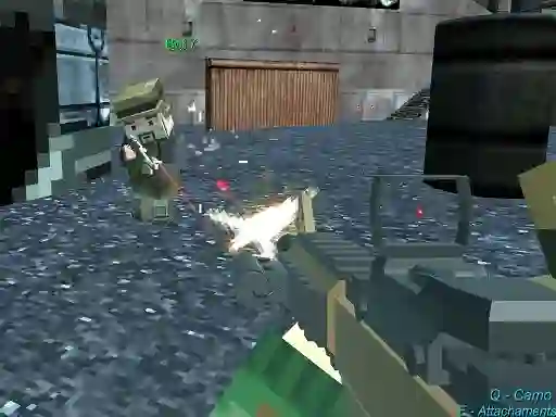 Игра Pixel Gungame Arena Prison Multiplayer онлајн