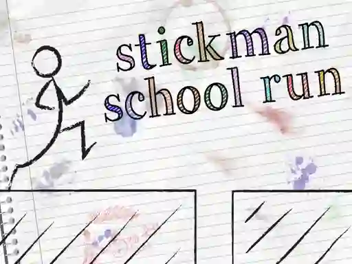 Игра Stickman School Run онлајн