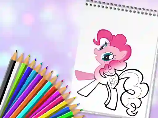 Игра Cute Pony Coloring Book онлајн