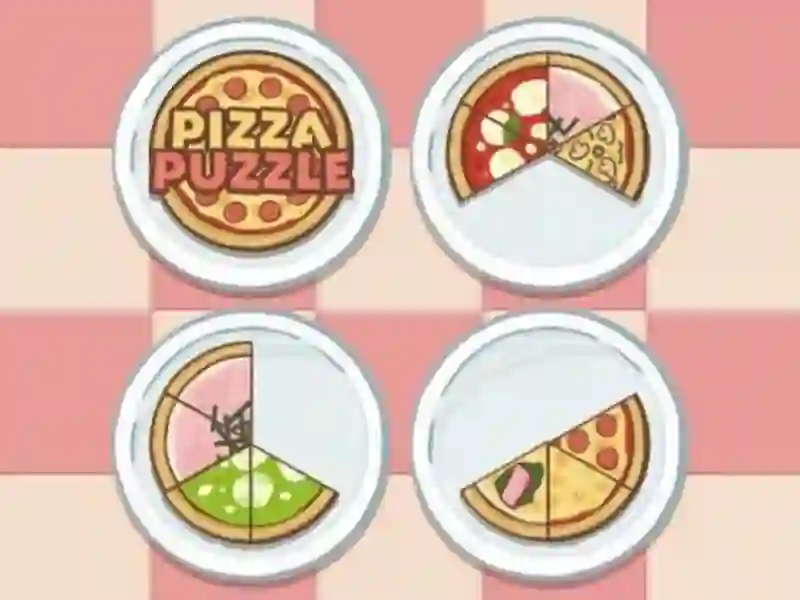 Игра Pizza Puzzle онлајн