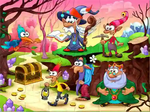 Игра Fantasy Jigsaw Deluxe онлајн