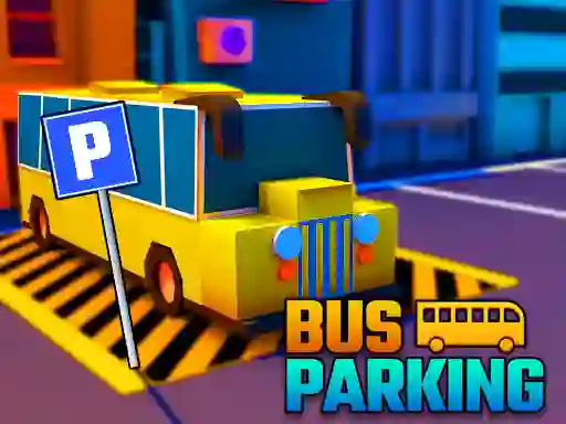 Игра Bus Parking City 3d онлајн