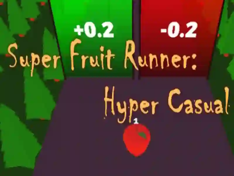 Игра Super Fruit Runner: Hyper Casual онлајн