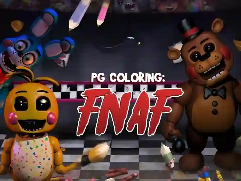 Игра PG Coloring: FNAF онлајн
