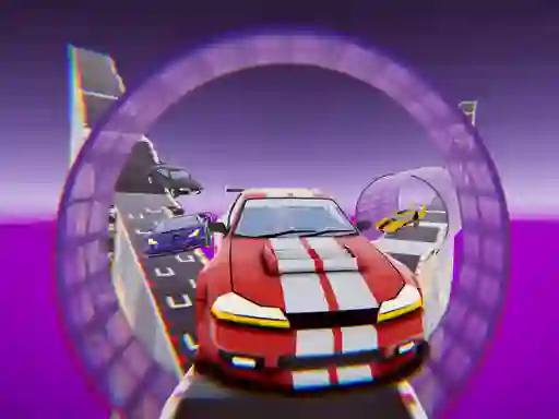 Игра Elon Cars: Online Sky Stunt онлајн