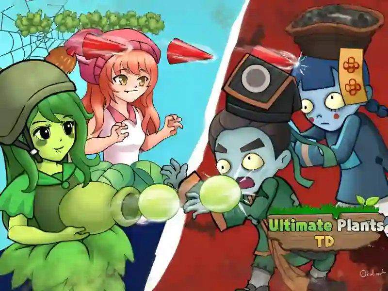 Игра Ultimate Plants TD онлајн